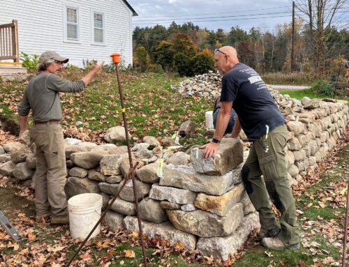 Dry-laid Stone Walling: NHLA Field Day and Volunteer Effort